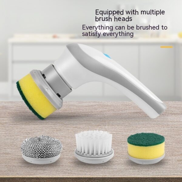 The 4-in-1 cordless scrubber effortlessly tackles every tough mess