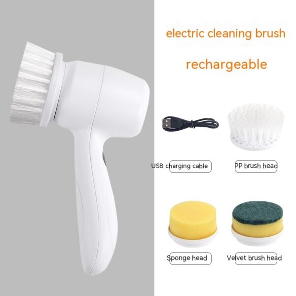 The 4-in-1 cordless scrubber effortlessly tackles every tough mess