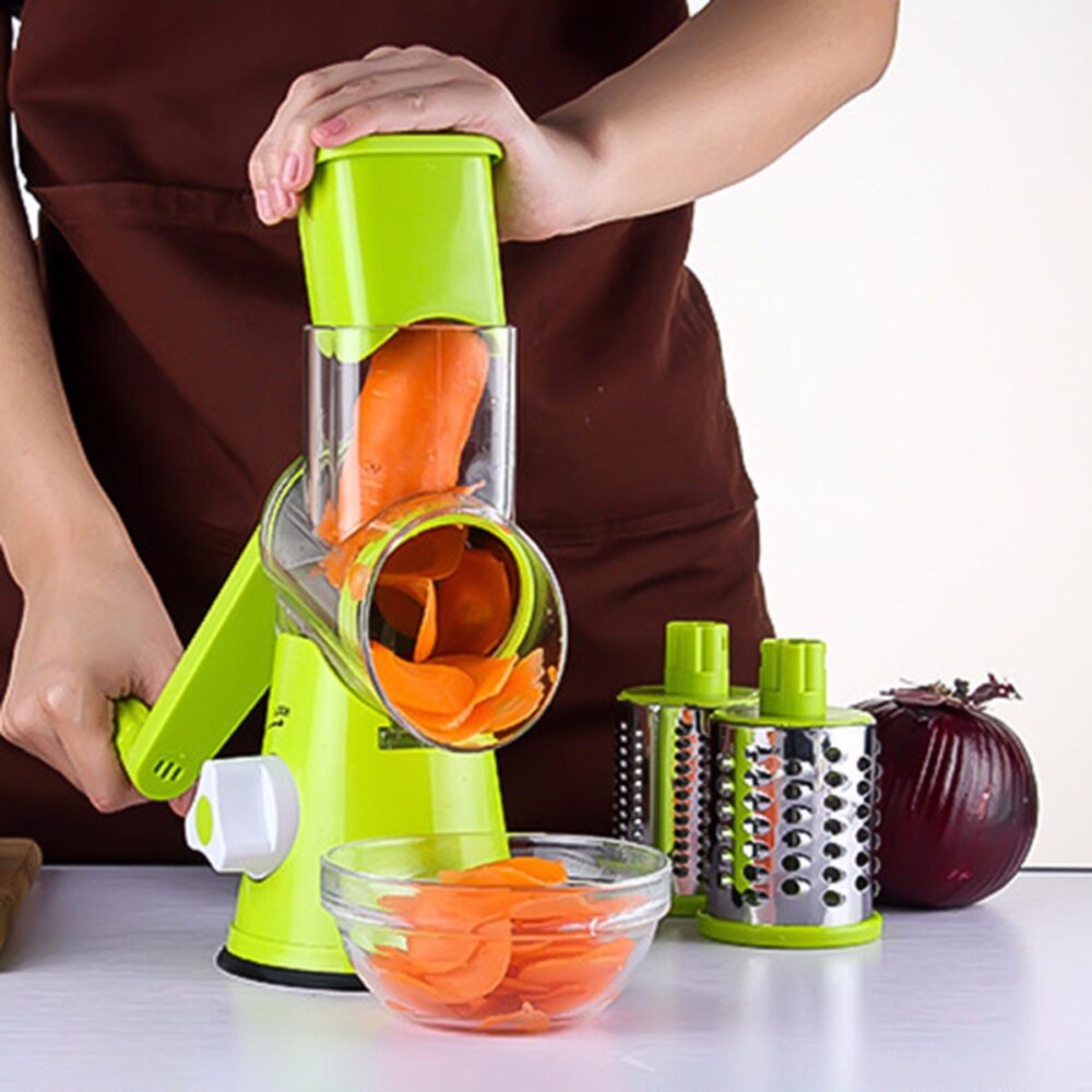 Vegetable Cutter Round Mandoline Slicer and Grater