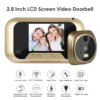 2.8 Inch Infrared Night Vision Camera Video Intelligent Electronic Peephole Visual Peephole Doorbell
