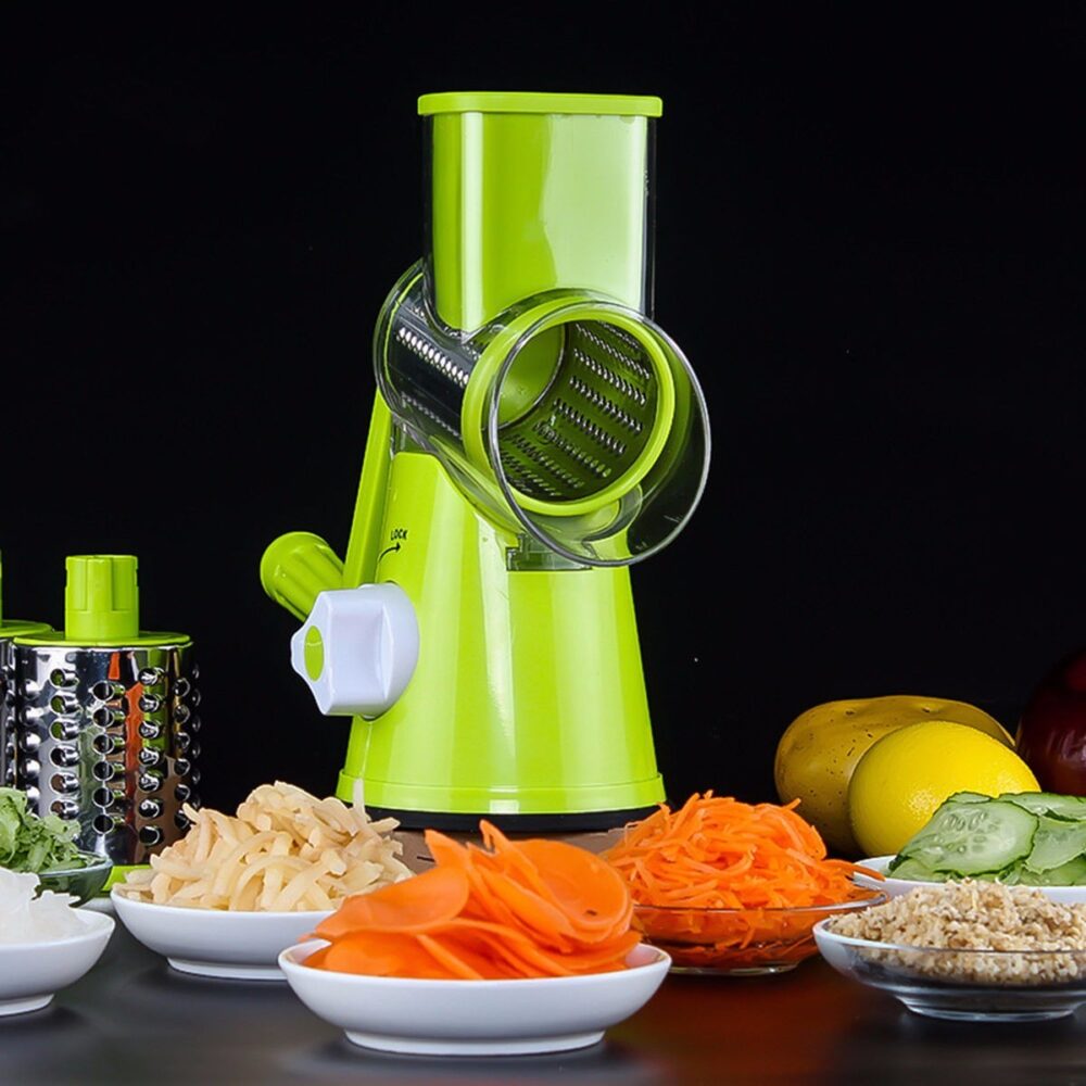Vegetable Cutter Round Mandoline Slicer and Grater