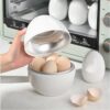 4 Eggs Microwave Steamer Boiler Cooker in Quick 5 Minutes