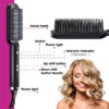 2in1 Hair Straightener Hot Comb Curling Tong Dual-purpose