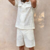 Shirt Shorts Two-piece Set Men's Suit
